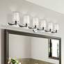 6 Light Polished Chrome Bath Light