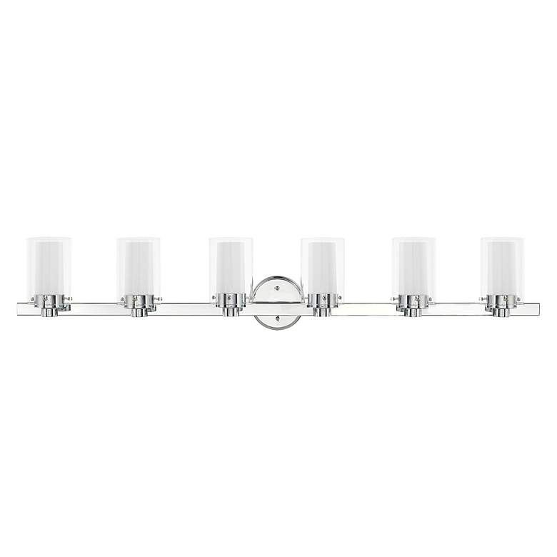 Image 4 6 Light Polished Chrome Bath Light more views