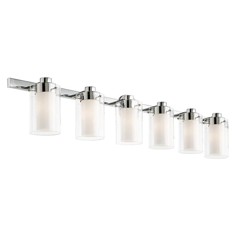 Image 6 6 Light Polished Chrome Bath Light more views