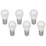 6-Pack 60W Equivalent Frosted 5W LED Standard A15 Bulbs