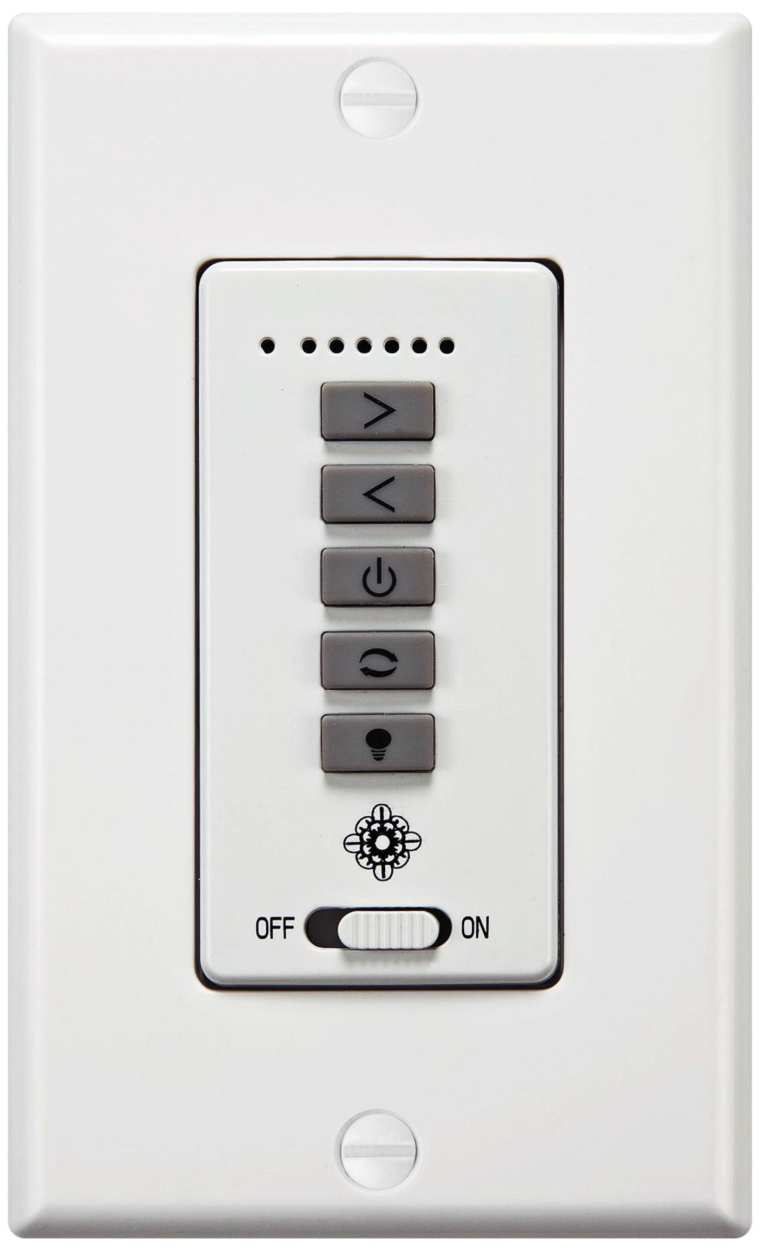 6 Speed Wall Control - White