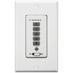 6 Speed Wall Control - White