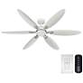 Thumbnail2 of 60" Azalea ENERGY STAR Fresh White Damp Rated Ceiling Fan more views