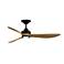 60" Aviara Black LED Smart Ceiling Fan with KOA Blades