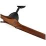 4_60" Baylor Matte Black LED Ceiling Fan w/ Dark Walnut Blades more views