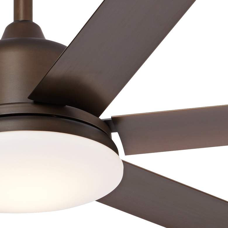 Image 3 60 inch Casa Arcade&#8482; Bronze Damp Rated LED Ceiling Fan with Remote more views