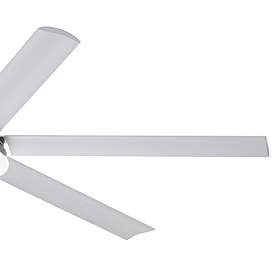Image4 of 60" Casa Arcade Brushed Nickel Damp Rated Modern LED Fan with Remote more views