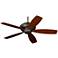 60" Casa Belle Grove™ Bronze Teak Blades Ceiling Fan