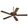 60" Casa Equinox Oil-Rubbed Bronze Walnut Blade Ceiling Fan