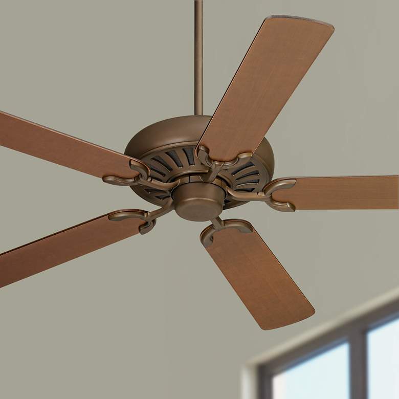 Image 1 60 inch Casa Equinox Oil-Rubbed Bronze Walnut Blade Ceiling Fan
