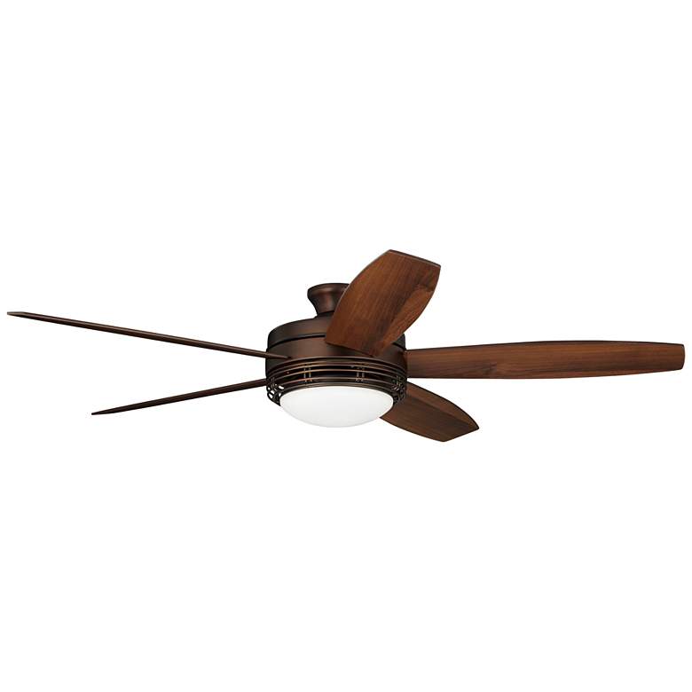 Image 4 60 inch Casa Province Bronze LED Outdoor Ceiling Fan with Remote more views