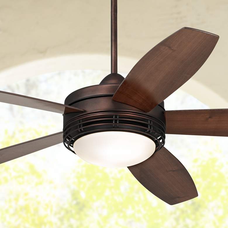 Image 1 60 inch Casa Province&#8482; Bronze Outdoor Ceiling Fan