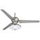 60" Casa Spyder™ Brushed Steel Ceiling Fan