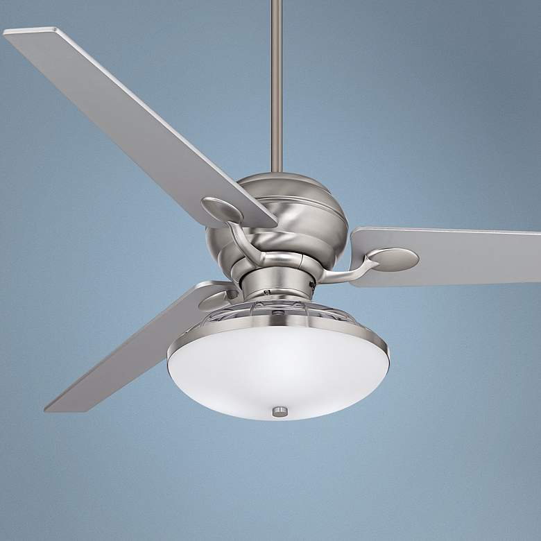 Image 1 60 inch Casa Spyder&#8482; Brushed Steel Ceiling Fan