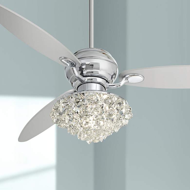Image 1 60 inch Casa Spyder LED Ceiling Fan with Hand-Held Remote