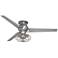 60" Casa Spyder LED hugger Steel Ceiling Fan