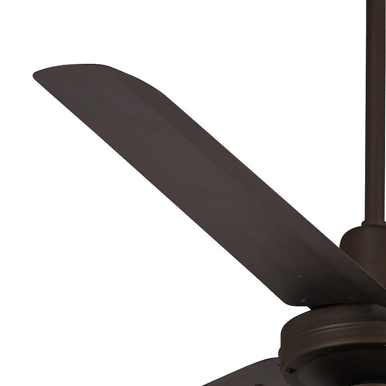 Image 4 60" Casa Turbina DC Bronze Opal Glass Damp Rated Fan with Remote more views
