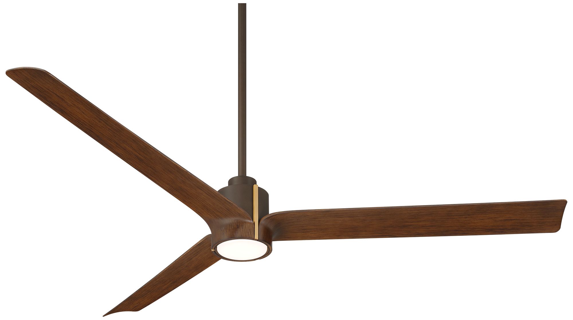 Watch A Video About the Casa Vieja Aero Bronze and Dark Walnut LED Ceiling Fan with Remote