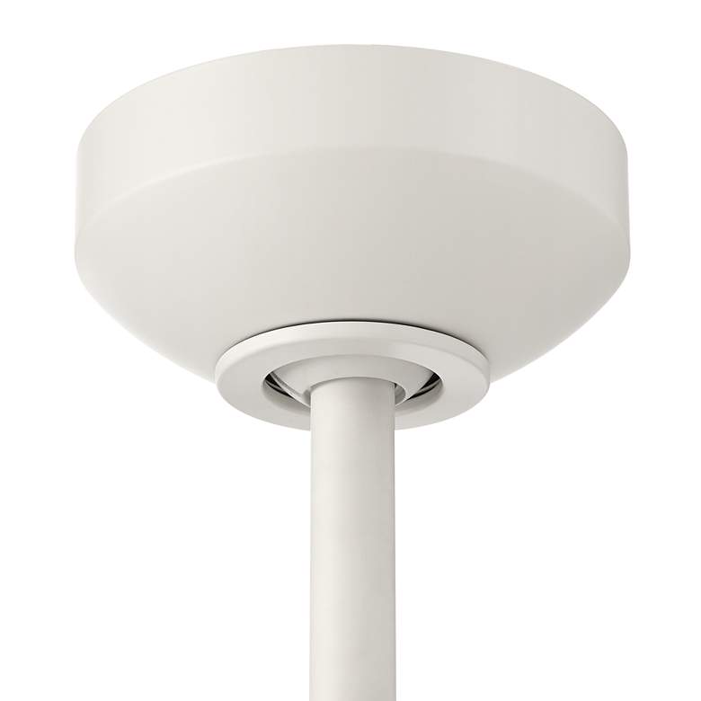 Image 5 60" Casa Vieja Aero Matte White LED Ceiling Fan with Remote more views