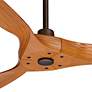 Thumbnail3 of 60" Casa Vieja Aireon Bronze Walnut Damp Rated Ceiling Fan with Remote more views
