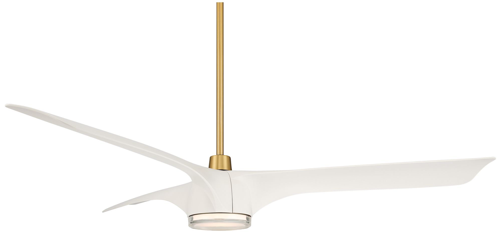 Watch A Video About the Casa Vieja Artistry Soft Brass LED Damp Ceiling Fan