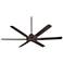 60" Casa Vieja Bronze Damp Rated Ceiling Fan with Remote