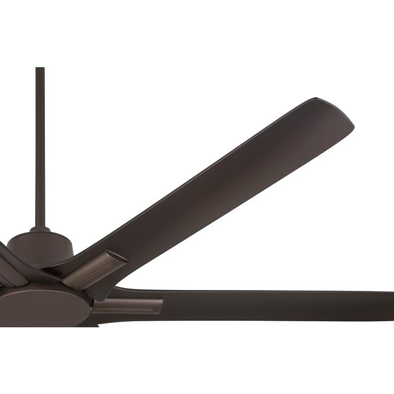 Image 4 60" Casa Vieja Bronze Damp Rated Ceiling Fan with Remote more views