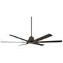 6_60" Casa Vieja Bronze Damp Rated Ceiling Fan with Remote more views