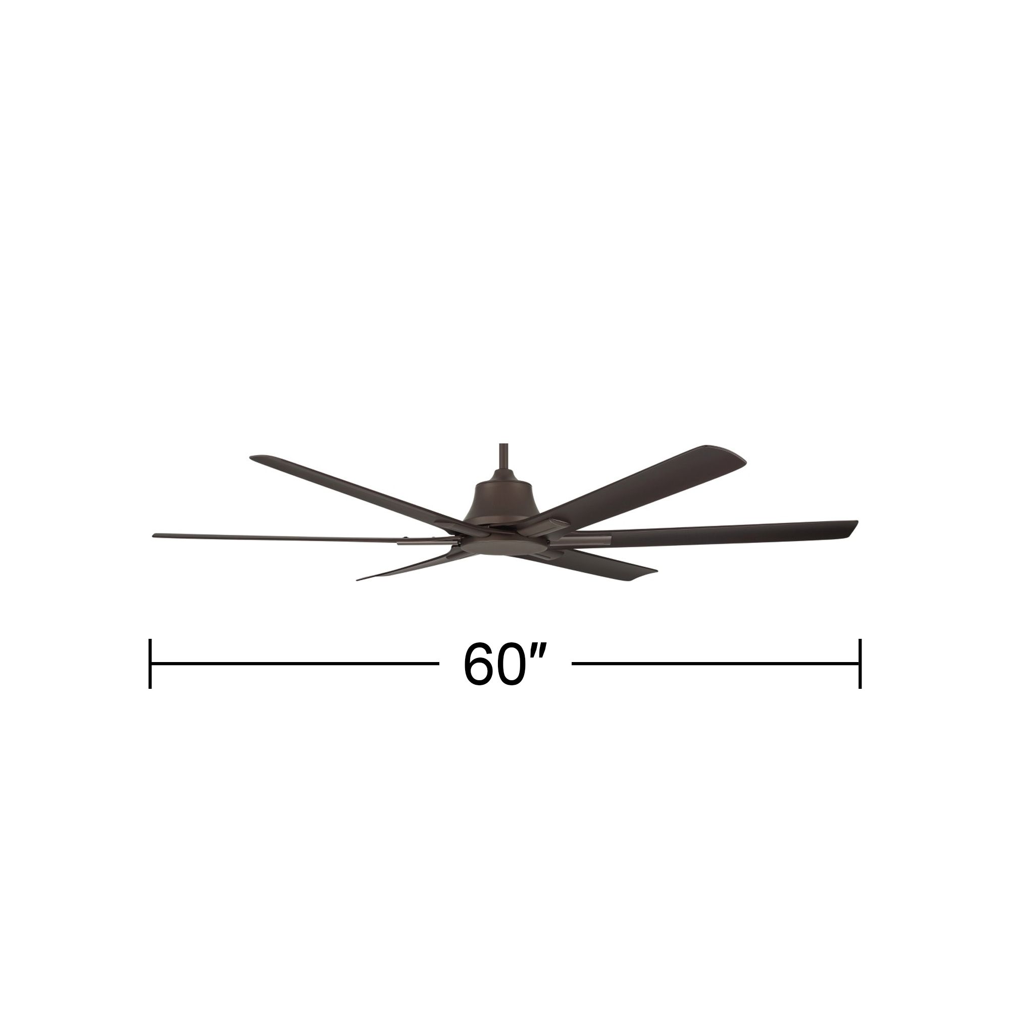 Watch A Video About the Casa Vieja X Force Bronze Damp Rated Ceiling Fan with Remote