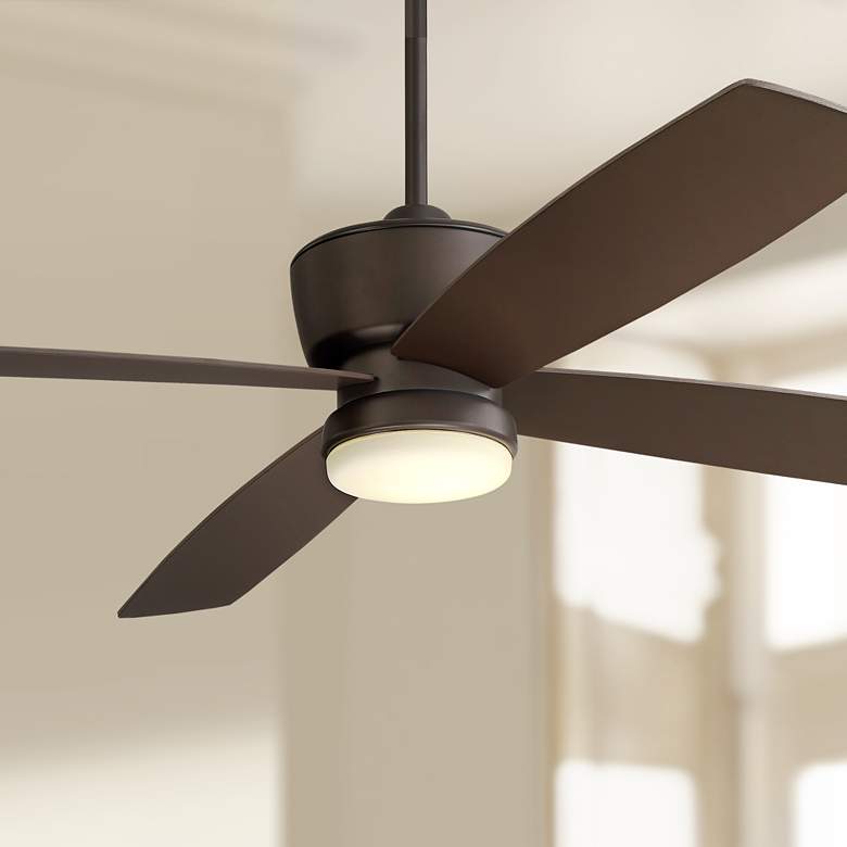 Image 1 60" Casa Vieja Buena Vista Bronze LED Ceiling Fan