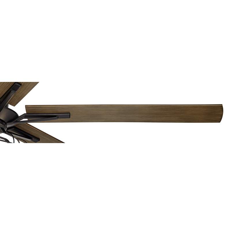 Image 4 60 inch Casa Vieja Expedition Black LED Rustic Ceiling Fan with Remote more views