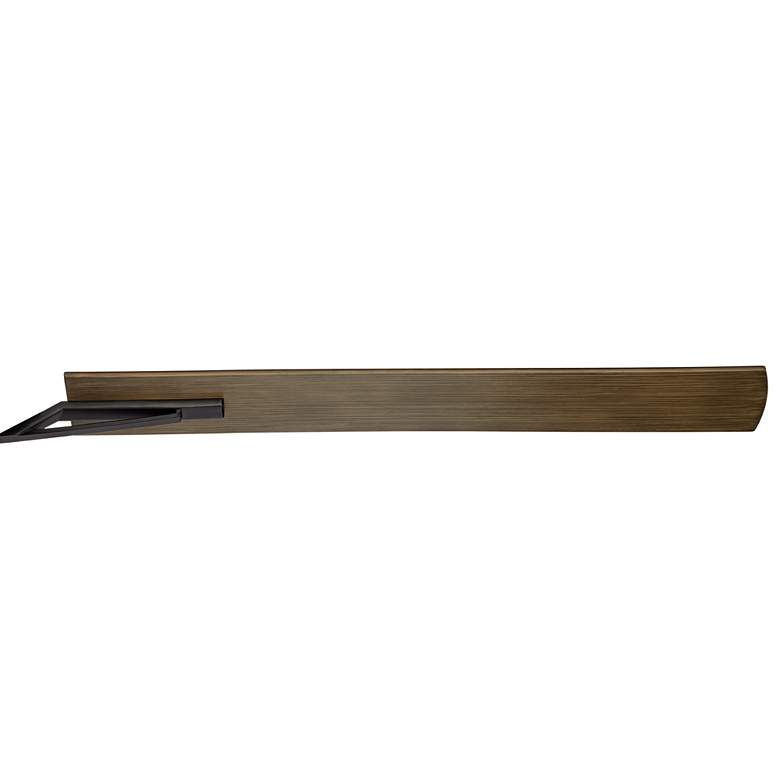 Image 4 60" Casa Vieja Expedition Matte Black Damp Rated LED Fan with Remote more views