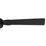 6_60" Casa Vieja Invictus Matte Black and Walnut Damp Fan with Remote more views