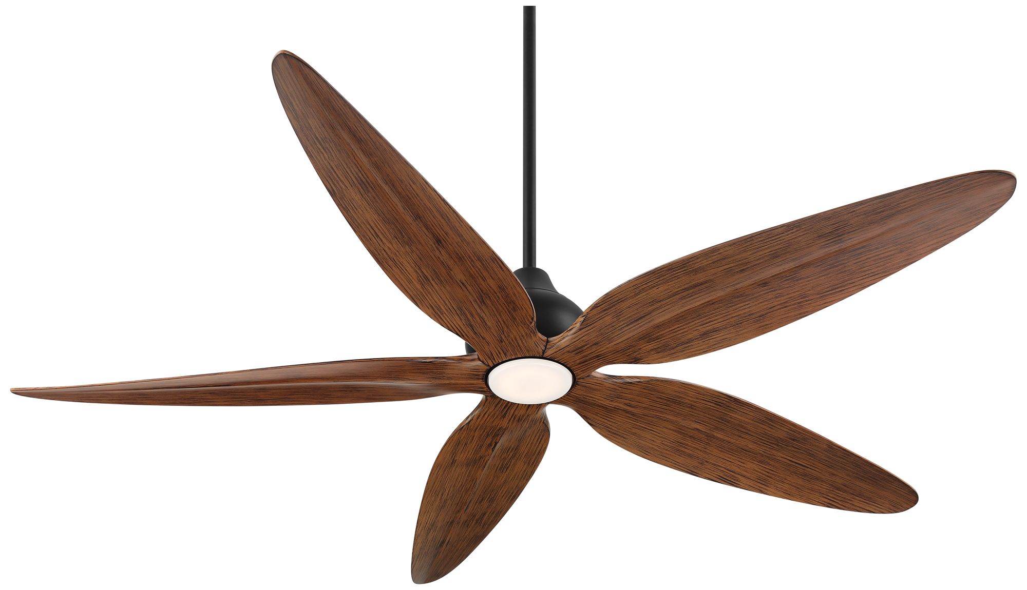 Watch A Video About the Casa Vieja Lotus Bay Black and Walnut Damp Remote LED Ceiling Fan