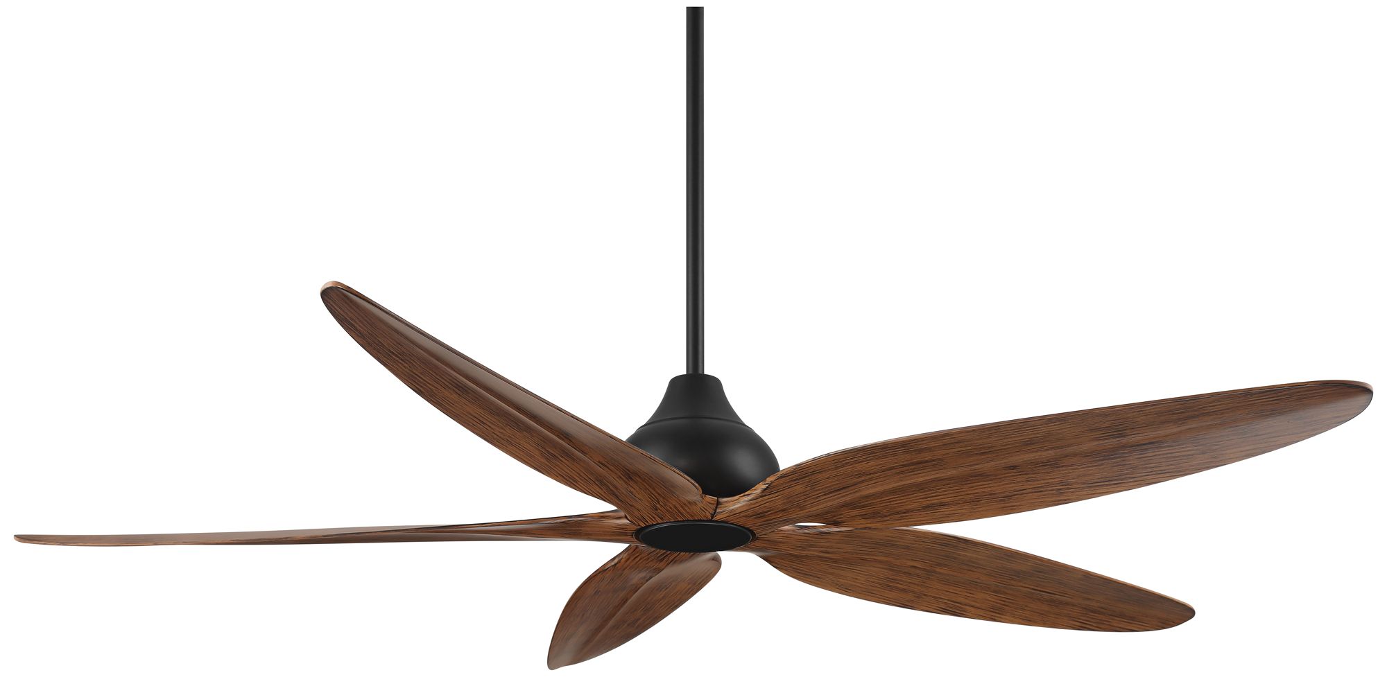 Watch A Video About the Casa Vieja Lotus Bay Black and Walnut Damp Remote LED Ceiling Fan
