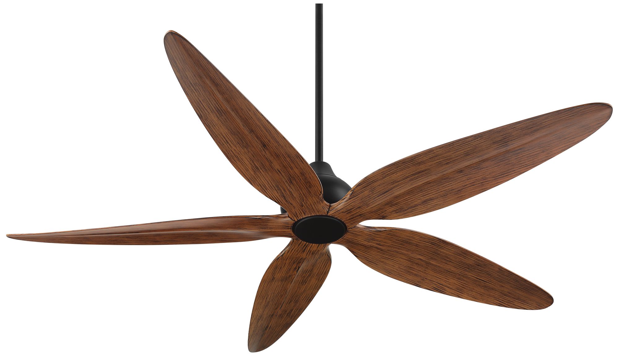 Watch A Video About the Casa Vieja Lotus Bay Black and Walnut Damp Remote LED Ceiling Fan
