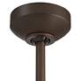 6_60" Casa Vieja Lume Bronze and White Oak Damp Ceiling Fan with Remote more views