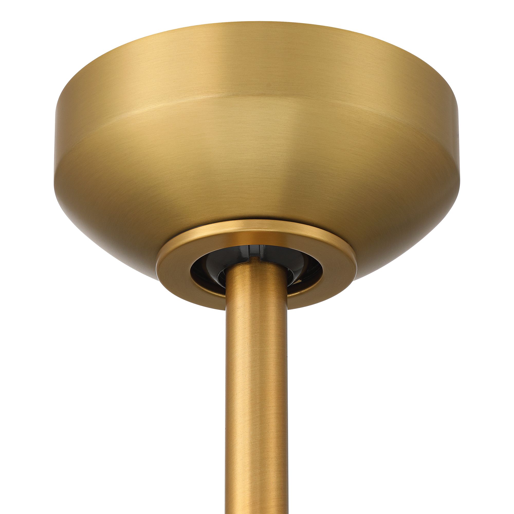 Watch A Video About the Casa Vieja Lume Soft Brass and White Damp Ceiling Fan with Remote