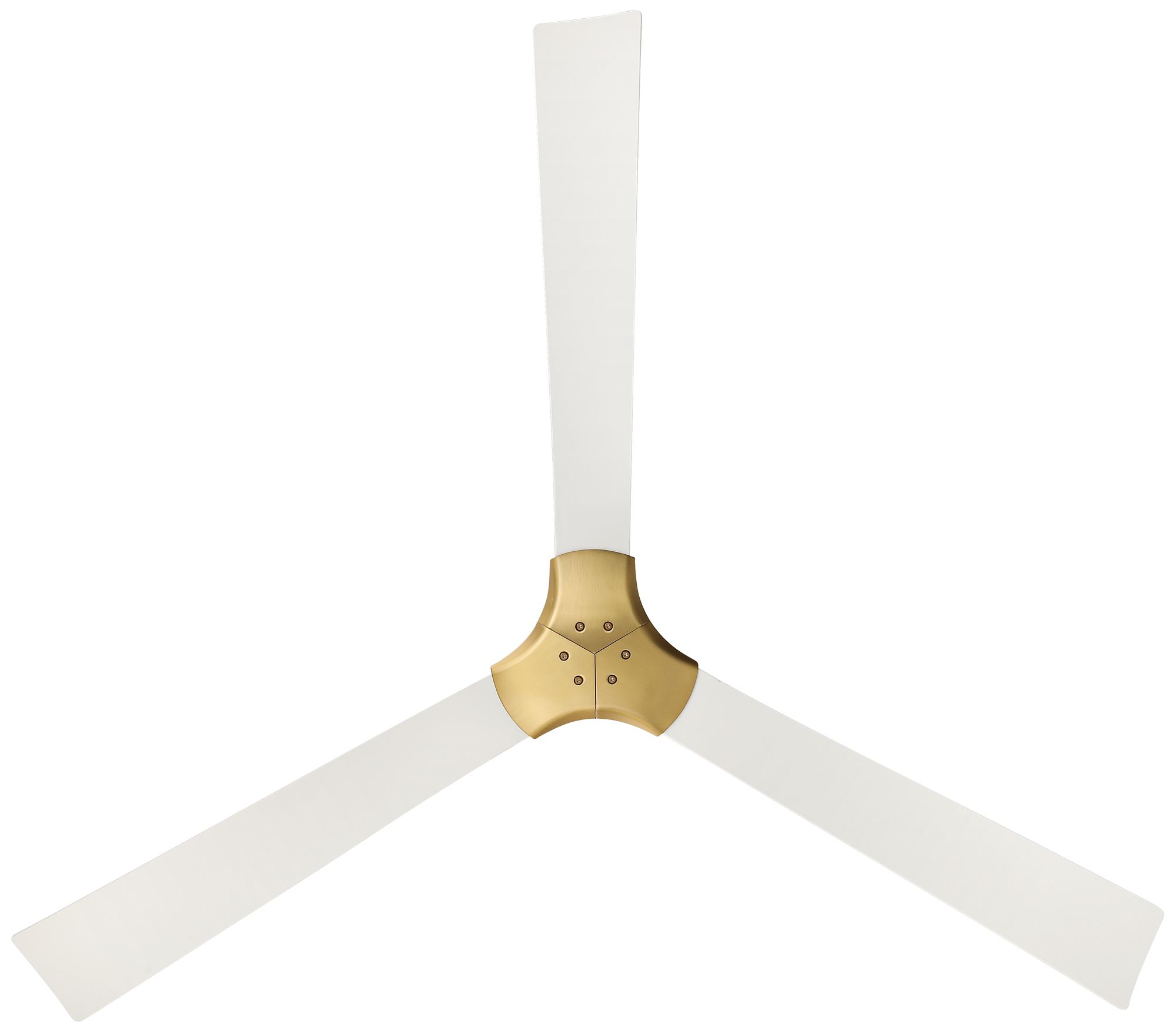Watch A Video About the Casa Vieja Lume Soft Brass and White Damp Ceiling Fan with Remote