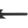 4_60" Casa Vieja Matte Black Damp Rated Ceiling Fan with Remote more views