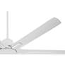 5_60" Casa Vieja Matte White Damp Rated Ceiling Fan with Remote more views