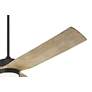 5_60" Casa Vieja Montage Matte Black LED Damp Rated Fan with Remote more views