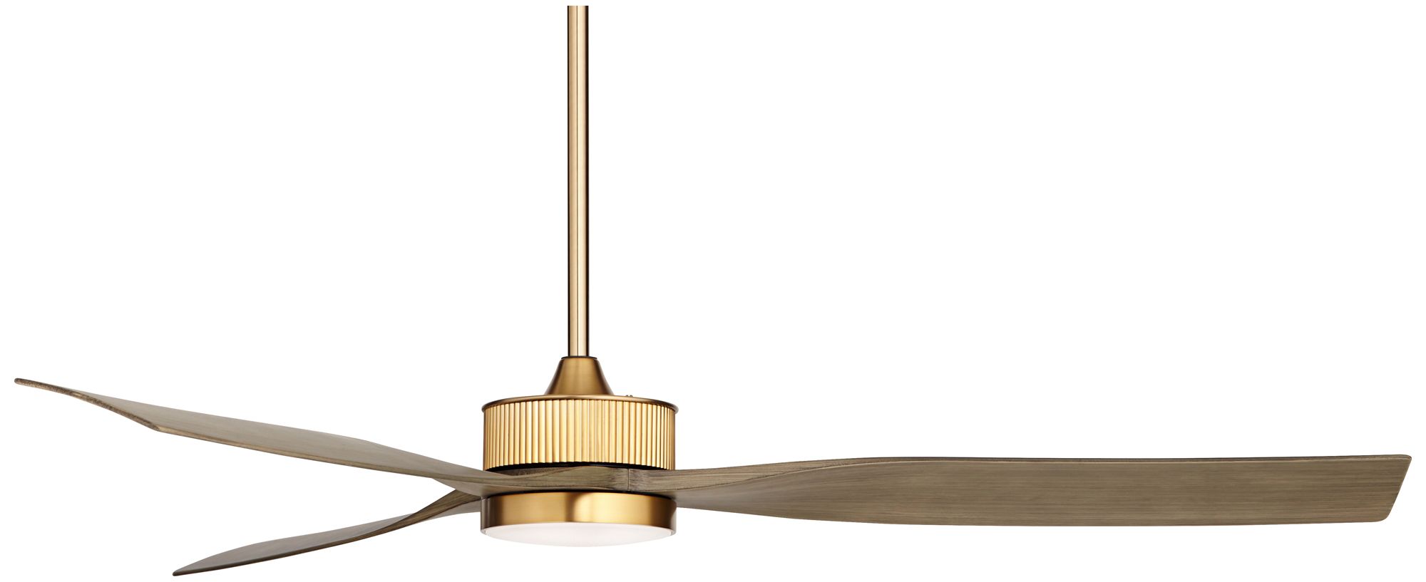 Watch A Video About the 60 Casa Vieja Montage Soft Brass LED Damp Rated Fan with Remote