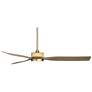 Watch A Video About the 60 Casa Vieja Montage Soft Brass LED Damp Rated Fan with Remote