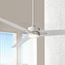 1_60" Casa Vieja Monte Largo Brushed Nickel LED Ceiling Fan with Remote