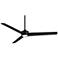 60" Casa Vieja Monte Largo Matte Black LED Ceiling Fan with Remote
