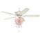 60" Casa Vieja Montego Pretty In Pink Kit LED Ceiling Fan