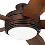 6_60" Casa Vieja Province Bronze LED Outdoor Ceiling Fan with Remote more views