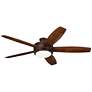 60" Casa Vieja Province Bronze LED Outdoor Ceiling Fan with Remote in scene