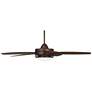 60" Casa Vieja Province Bronze LED Outdoor Ceiling Fan with Remote in scene